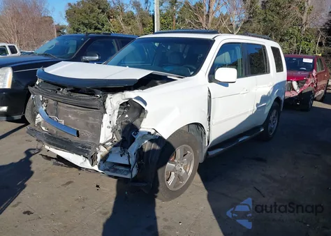 2009 Honda Pilot Ex-L from USA, damaged, VIN 5FNYF38519B024826
